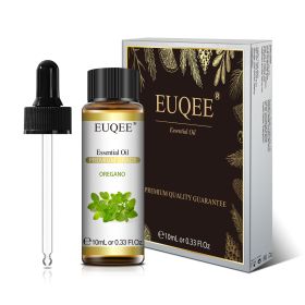 EUQEE 10ml Pure Natural Essential Oil Lavender Jasmine Eucalyptus Vanilla Sandalwood Sweet Orange Lemon Oregano Neroli Fragrance (Color: Oregano, Net Contents: 10ml)