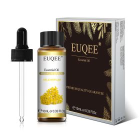 EUQEE 10ml Pure Natural Essential Oil Lavender Jasmine Eucalyptus Vanilla Sandalwood Sweet Orange Lemon Oregano Neroli Fragrance (Color: Helichrysum, Net Contents: 10ml)